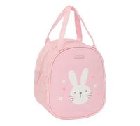Safta PREESCOLAR BUNNY - Neceser Termo Preescolar, Neceser Infantil, Adaptable a Carro, Ideal para Niños de 5 a 14 Años, Cómodo y Versátil, Calidad y Resistencia, 19x14x22 cm, Color Rosa