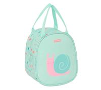 Safta Preescolar Caracol - Neceser Termo Preescolar, Neceser Infantil, Adaptable a Carro, Ideal para Niños de 5 a 14 Años, Cómodo y Versátil, Calidad y Resistencia, 19x14x22 cm, Color Turquesa Claro