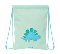 Safta PREESCOLAR DINO - Mochila Saco Plano Junior, Mochila, Ideal para Niños de Diferentes Edades, Cómoda y Versátil, Calidad y Resistencia, 26x34 cm