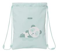 Safta Preescolar Dormilón - Mochila Saco Plano Junior, Fácil Limpieza, Mochila, Ideal para Niños de Diferentes Edades, Cómoda y Versátil, Calidad y Resistencia, 26x1x34 cm, Color Gris
