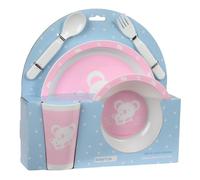 Safta PREESCOLAR KOALA - Set de Platos y Cubiertos, Pack, Plato, Cubierto, Bebé, Iniciación, Comida, Cómodo y Versátil, 26x9x26 cm