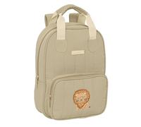 SAFTA PREESCOLAR LEON - Mochila Infantil, Adaptable con Asas, Tejido Reciclable, Ideal para Niños de Diferentes Edades, Cómoda y Versátil, Calidad y Resistencia, 20x8x28 cm