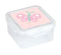 Safta PREESCOLAR MARIPOSA - Fiambrera, Portatodo, Porta Comida, Calidad y Máxima Resistencia, Recreo, 13x13x7.5