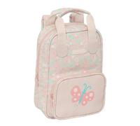 SAFTA PREESCOLAR MARIPOSA - Mochila Infantil, Adaptable con Asas, Tejido Reciclable, Ideal para Niños de Diferentes Edades, Cómoda y Versátil, Calidad y Resistencia, 20x8x28 cm
