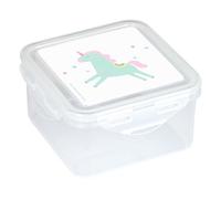 SAFTA PREESCOLAR UNICORNIO - Fiambrera, Portatodo, Porta Comida, Calidad y Máxima Resistencia, Recreo, 13x13x7.5