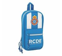 Safta - R.C.D. Espanyol 411753747 - Plumier Mochila con 4 estuches y útiles , 120 x 50 x 230 mm