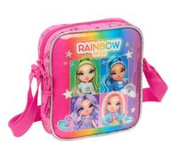 Safta RAINBOW HIGH SHINE - Bandolera Pequeña, Bandolera Infantil, Bolso Niño, Ideal para Niños de 5 a 14 Años, Cómoda y Versátil, Calidad y Resistencia, 16x4x18 cm