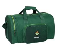 Safta Real Betis BALOMPIÉ - Borsa sportiva per bambini, ideale per bambini di diverse età, comoda e versatile, qualità e resistenza, 47 x 27 x 26 cm, colore verde, Verde, Estándar, Casual