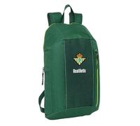 Safta REAL BETIS BALOMPIÉ - Mini Mochila para Uso Diario, Ideal para Niños de Diferentes Edades, Cómoda y Versátil, Calidad y Resistencia, 22x10x39 cm, Color Verde