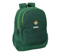 Safta REAL BETIS BALOMPIÉ - Mochila Escolar Infantil, Ideal para Niños de Diferentes Edades, Cómoda y Versátil, Calidad y Resistencia, 32x16x44 cm, Color Verde
