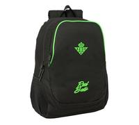 Safta Mochila escolar infantil REAL BETIS BALOMPIÉ, cómoda y versátil, 32x16x44 cm