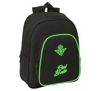 REAL BETIS BALOMPIÉ - Mochila Safta Infantil, Ideal para Niños de Diferentes Edades, Cómoda y Versátil, Calidad y Resistencia, 28x10x34 mm