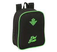 REAL BETIS BALOMPIÉ - Mochila Infantil, Mochila Niño, Mochila Escolar, Adaptable a Carro, Ideal para Guardería, Cómoda y Versátil, Calidad y Resistencia, 22x10x27 cm