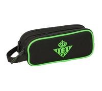 Safta Portatodo Doble Real Betis Balompié – Estuche infantil cómodo y resistente 21x6x8 cm