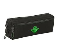 Safta Portatodo triple pequeño Real Betis Balompié – Estuche infantil 22x6x8.5 cm