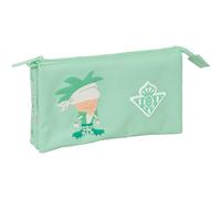 Safta Portatodo Triple REAL BETIS BALOMPIÉ Preescolar – Cómodo y versátil 22x3x12 cm