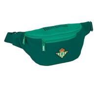 Safta Real Betis BALOMPIÉ - Riñonera con Bolsillo Exterior, Ideal para Jóvenes y Niños de Diferentes Edades, Cómoda y Versátil, Calidad y Resistencia, 23x9x12 cm