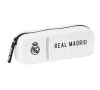 Bolso escolar portatodo safta silicona real madrid 1 equipacion 24/25 75x185x55 mm
