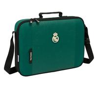 Safta REAL MADRID 2ª EQUIPACIÓN 26/27 - Cartera Extraescolares, Maletín Portatodo, Bandolera, 38x6x28 cm
