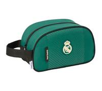 Safta REAL MADRID 2ª EQUIPACIÓN 26/27 - Neceser Escolar Infantil Mediano con Asa, Adaptable a Carro, 26x12x15 cm
