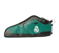 Safta REAL MADRID 2ª EQUIPACIÓN 26/27 - Portatodo Zapatilla Escolar, Estuche Infantil, Estuche Niño, 24x2x10 cm