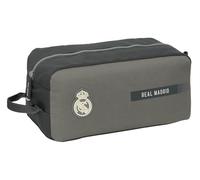 Safta Zapatillero Real Madrid 3ª Equipación 24/25 – Mediano multiusos fútbol gris 34x18x15 cm