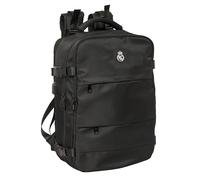 Safta REAL MADRID 3ª EQUIPACIÓN 24/25 - Mochila de Viaje en Cabina, para Portátil 15,6'', Ideal para Jóvenes de Diferentes Edades, Cómoda y Versátil, Calidad y Resistencia, 29x19x44 cm