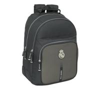 Safta REAL MADRID 3ª EQUIPACIÓN 24/25 - Mochila Escolar Infantil, Ideal para Niños de Diferentes Edades, Cómoda y Versátil, Calidad y Resistencia, 32x15x42 cm