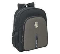 Safta REAL MADRID 3ª EQUIPACIÓN 24/25 - Mochila Escolar Niño, Mochila Infantil, Adaptable a Carro, Ideal para Niños en Edad Escolar, Cómoda y Versátil, Calidad y Resistencia, 32x12x38 cm