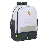Safta REAL MADRID EQUIPACIÓN 25/26 - Mochila de Entrenamiento, para Uso Diario, Ideal para Niños de Diferentes Edades, Cómoda y Versátil, Calidad y Resistencia, 35x24x50 cm