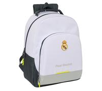 Safta REAL MADRID EQUIPACIÓN 25/26 - Mochila Escolar Adaptable a Carro, Mochila,