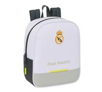Safta REAL MADRID EQUIPACIÓN 25/26 - Mochila Infantil, Mochila Niño, Mochila Escolar, Adaptable a Carro, Ideal para Guardería, Cómoda y Versátil, Calidad y Resistencia, 22x10x27 cm