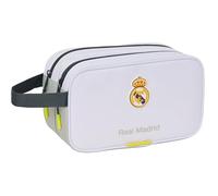 SAFTA Real Madrid EQUIPACIÓN 25/26 - Neceser Escolar Infantil Grande, Neceser Infantil, Adaptable a Carro, Ideal para Niños de 5 a 14 Años, Cómodo y Versátil, Calidad y Resistencia, 26x12.5x15 cm