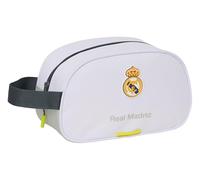 SAFTA Real Madrid EQUIPACIÓN 25/26 - Neceser Escolar Infantil Mediano con Asa, Neceser Infantil, Adaptable a Carro, Fácil Limpieza, Cómodo y Versátil, Calidad y Resistencia, 26x12x15 cm