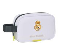SAFTA Real Madrid EQUIPACIÓN 25/26 - Neceser Escolar Infantil Pequeño, Neceser, Ideal para Diferentes Edades, Cómodo y Versátil, Calidad y Resistencia, 22x8x13.5 cm