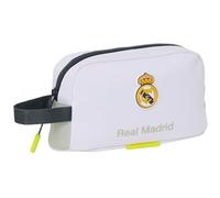 SAFTA Real Madrid EQUIPACIÓN 25/26 - Porta Desayunos Térmico, Termo, Portatodo, Calidad y Máxima Resistencia, Porta Comida, Recreo, 21.5x6.5x12 cm