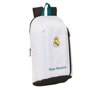 REAL MADRID EQUIPACIÓN 26/27 - Mini Mochila para Uso Diario, Ideal para Niños de Diferentes Edades, Cómoda y Versátil, Calidad y Resistencia, 22x10x39 cm
