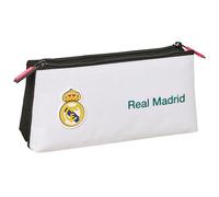 Safta Neceser escolar REAL MADRID EQUIPACIÓN 26/27 – Cremallera simple, 22x8x10 cm