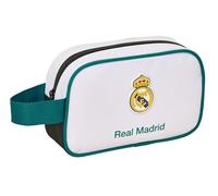 REAL MADRID EQUIPACIÓN 26/27 - Neceser Safta Escolar Infantil Pequeño, Neceser, Ideal para Diferentes Edades, Cómodo y Versátil, Calidad y Resistencia, 22x8x13.5 cm