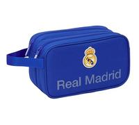 Safta Real Madrid – Neceser de viaje Blue 2026, 26 cm, doble adaptable