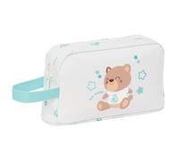 Safta REAL MADRID PREESCOLAR BLANCA - Porta Desayunos Térmico, Termo, Portatodo, Calidad y Máxima Resistencia, Porta Comida, Recreo, 21.5x6.5x12 cm
