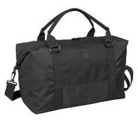 Safta REAL MADRID PREMIUM - Bolsa Fin de Semana, Ideal para Jóvenes de Diferentes Edades, Cómoda y Versátil, Calidad y Resistencia, 68x22x29 cm, Color Negro