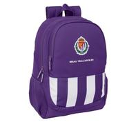 Safta Mochila escolar REAL VALLADOLID infantil 32x16x44 cm cómoda, versátil y resistente