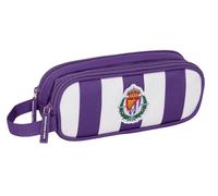 Safta Real Valladolid - Portatodo Doble Niño, Estuche Infantil, Estuche Niño, Ideal para Niños en Edad Escolar, Cómodo y Versátil, Calidad y Resistencia, 21x6x8 cm