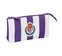 Safta Real Valladolid - Portatodo Triple, Estuche Infantil, Estuche Niño, Ideal para Niños en Edad Escolar, Cómodo y Versátil, Calidad y Resistencia, 22x3x12 cm
