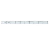 Safta - Regla de cristal, 50 cm (400950)