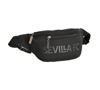 SAFTA | Riñonera Sevilla FC Teen, Cinturón Ajustable con Cierre de PVC, Compartimento Principal Gran Formato con Cremallera, Bolsillo Frontal, Accesorio Juvenil para Vuelta al Cole, Medidas 23x9x12 cm