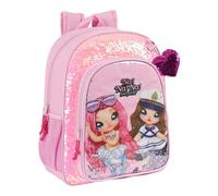 Safta-S4306378 Mochila Junior Adapt.Carro Nanana Sparkles 32X38X12Cm, Multicolor, Talla única (612264640)