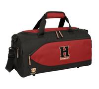 SAFTA | Saco Deportivo Harry Potter Hogwarts, Bolsa de Deporte con Bandolera Ajustable y Extraíble, Bolsillo Frontal y Laterales con Cremallera, Fondo Semirrígido Extraíble, Medidas 50x25x25 cm