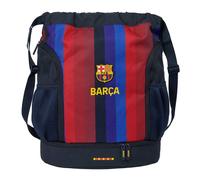 SAFTA | Saco Mochila F.C. Barcelona 1ª Equipación Unisex, Mochila Deportiva Tipo Gymbag con Bolsillos de Red y Cremallera, Compartimento Inferior , Talla Única